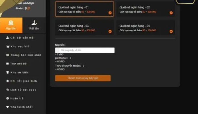 Nạp tiền 77Bet